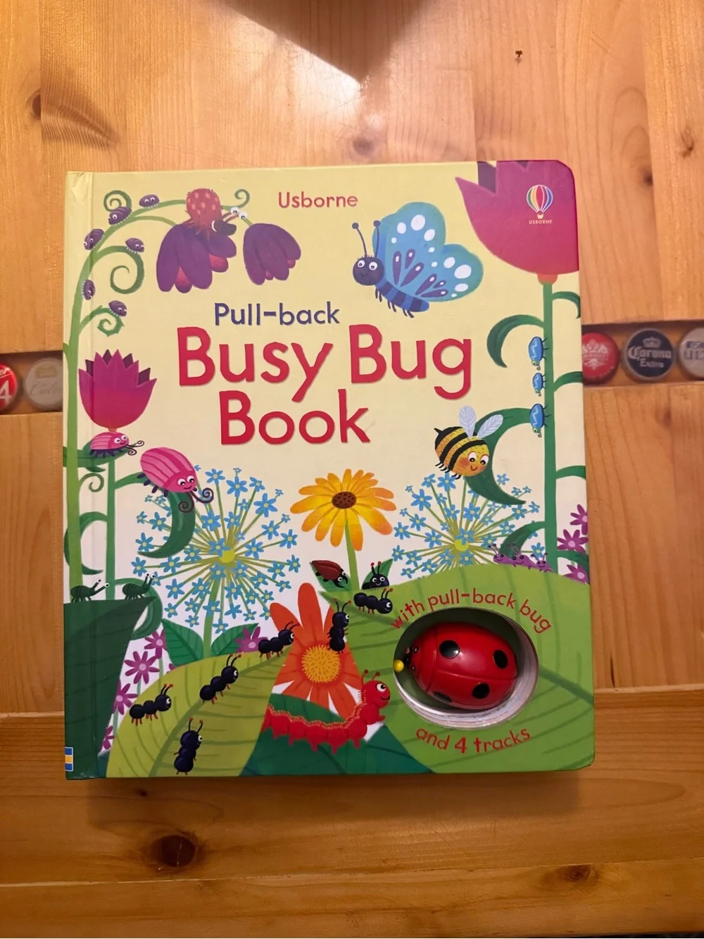 Usborne Pull-back Busy Bug Book